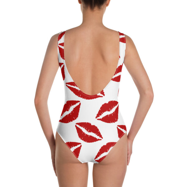 graphic one piece swimsuit