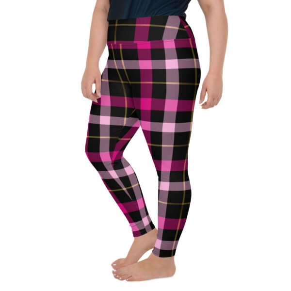 plaid yoga pants