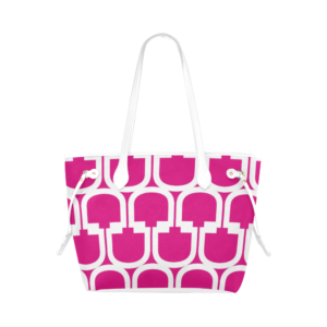 Zippered Tote Bag With Pockets