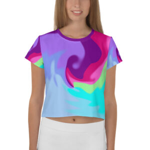 Loose Crop Top Shirt