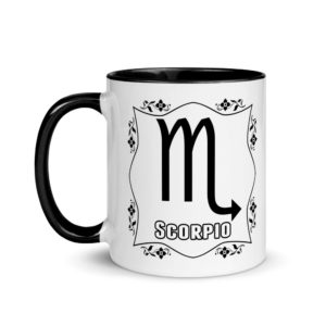 scorpio mug