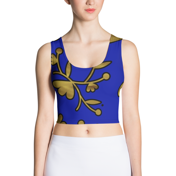 printed crop top