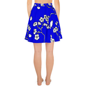 Royal Blue Skater Skirt