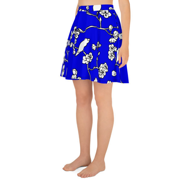 Royal Blue Skater Skirt