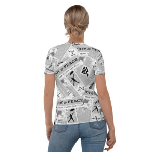 newspaper print shirt