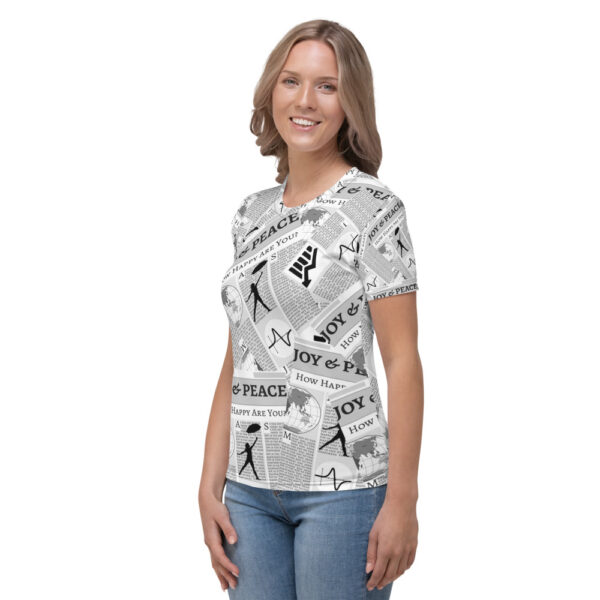 newspaper print shirt