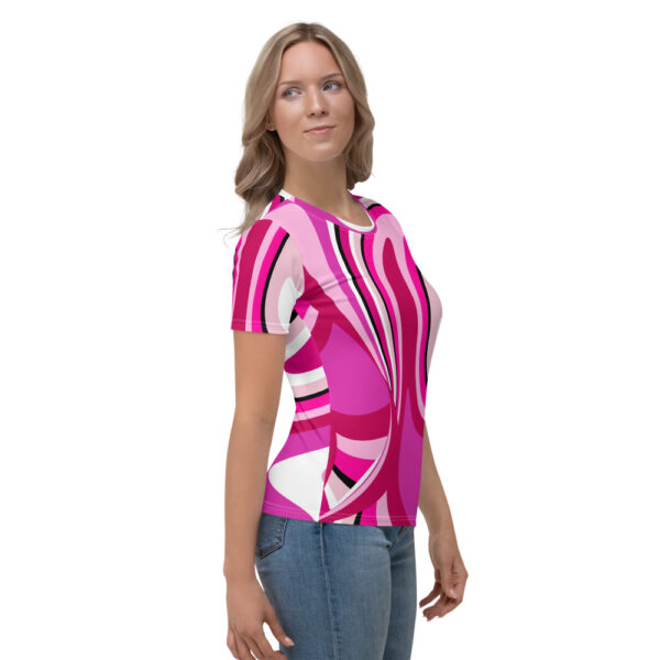 pink women shirt