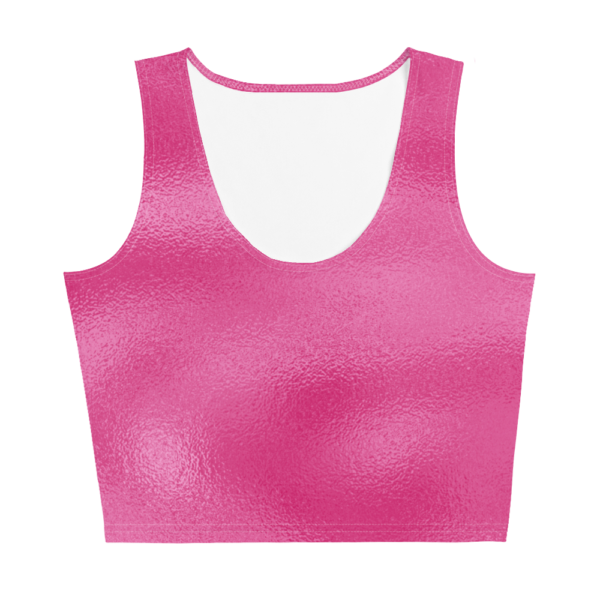 pink crop top