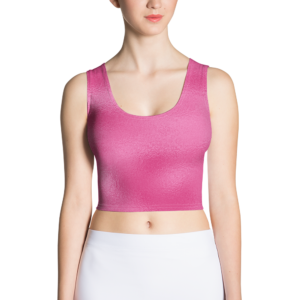 pink crop top