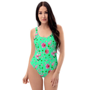 Floral One Piece Swimsuit