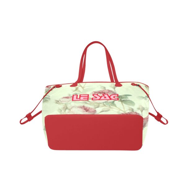 floral tote bag