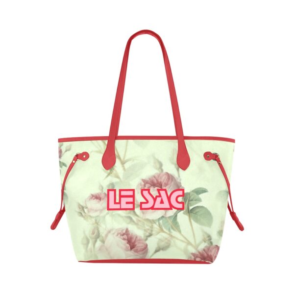 floral tote bag