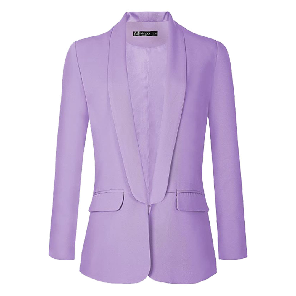 CasualSummerOutfits ClothingItems LavenderBlazer