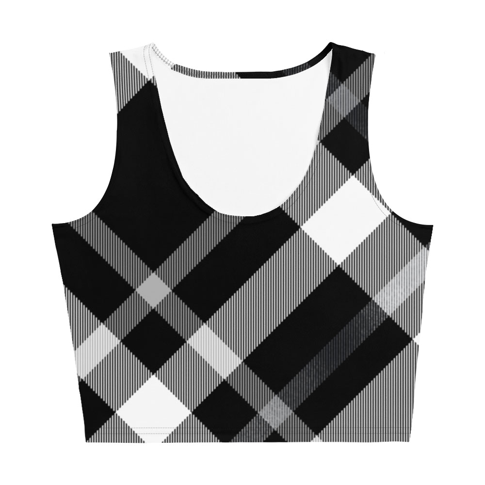 CasualSummerOutfits ClothingItems PlaidCropTop