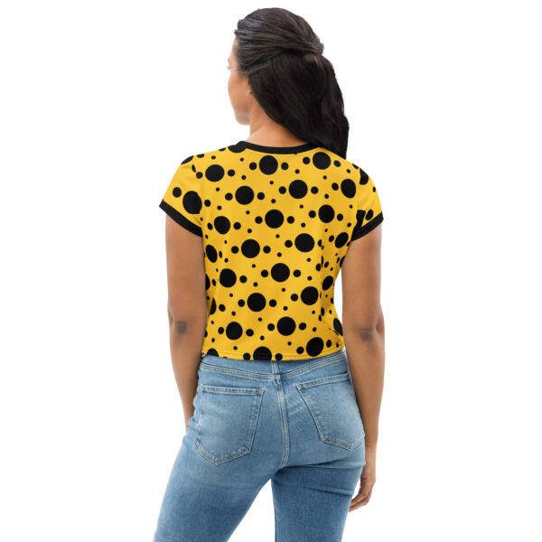 Yellow Polka Dot Shirt