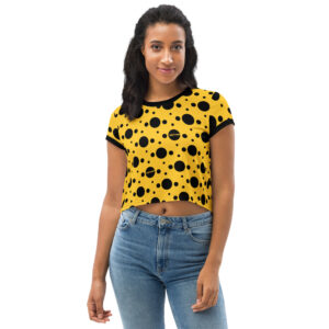 Yellow Polka Dot Shirt