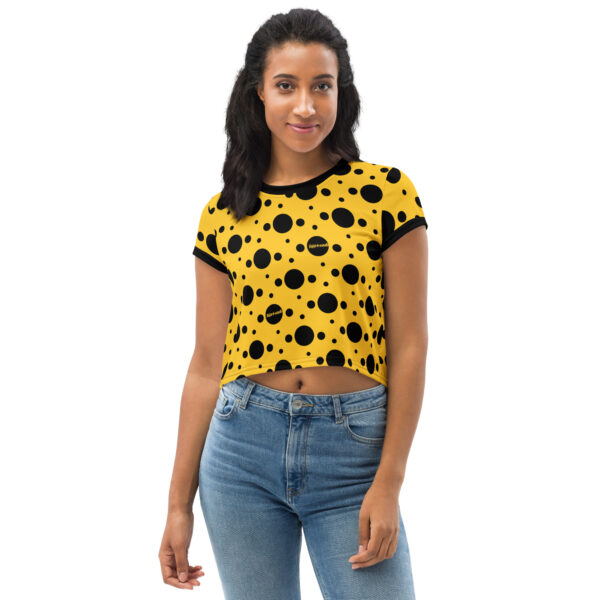 Yellow Polka Dot Shirt