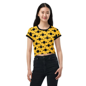 Yellow Polka Dot Shirt