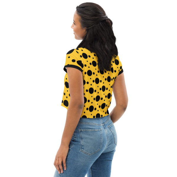 Yellow Polka Dot Shirt