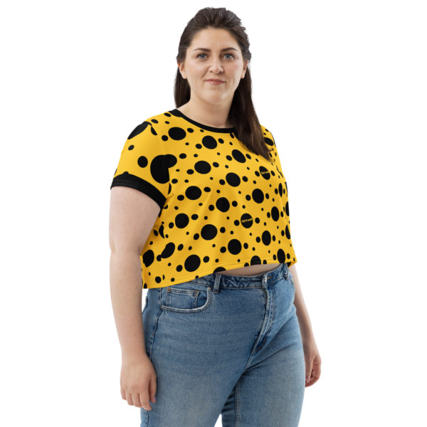Yellow Polka Dot Shirt