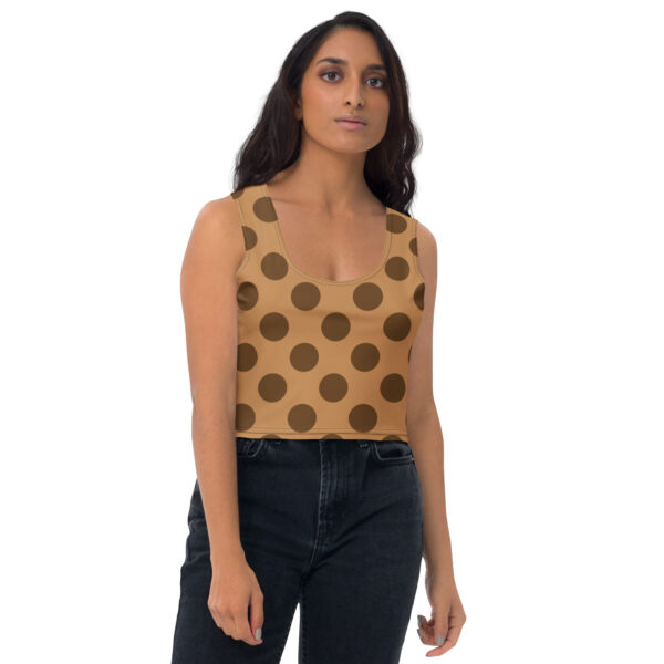 Brown Crop Top