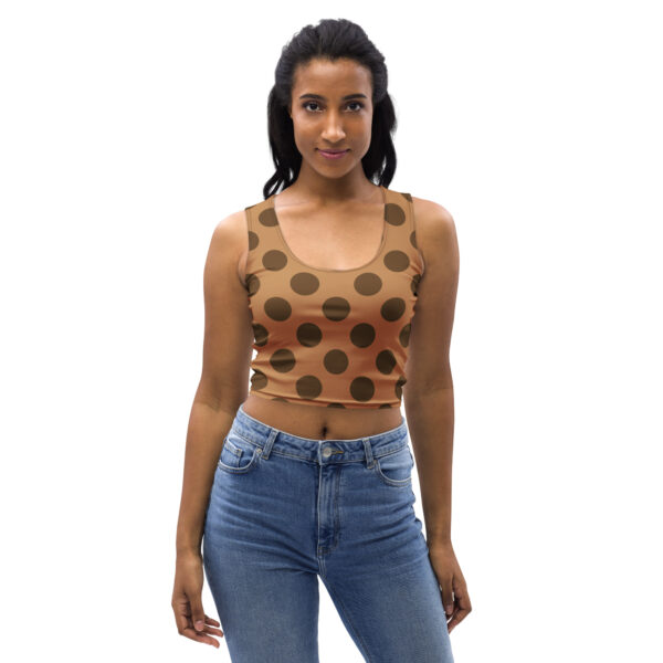 Brown Crop Top