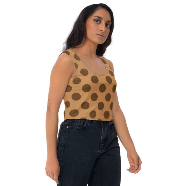 Brown Crop Top