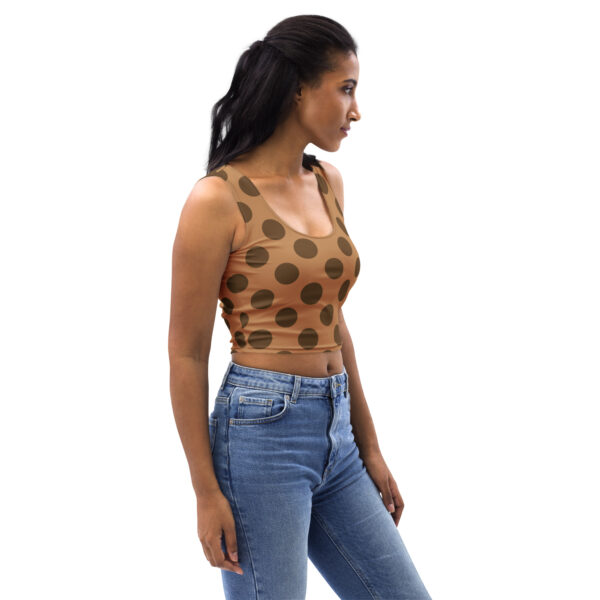 Brown Crop Top