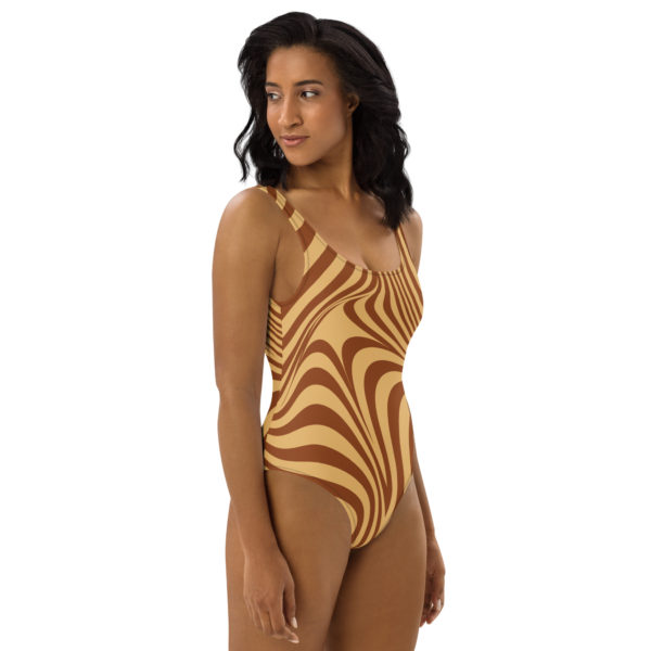 sexy brown swimsuit