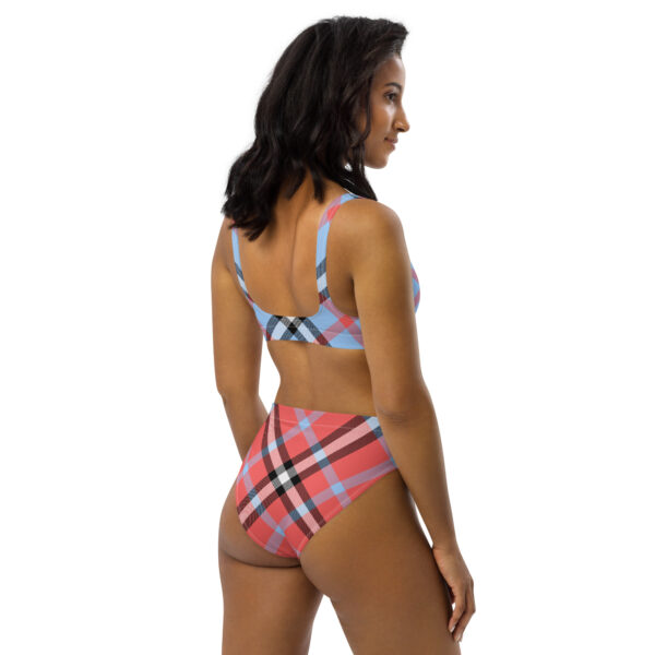 plaid swimsuit two piece