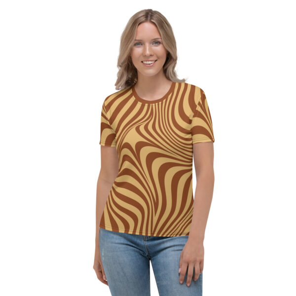 Womens Brown Tee Shirt