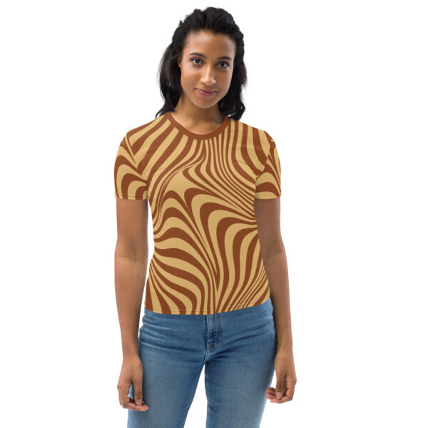 Womens Brown Tee Shirt