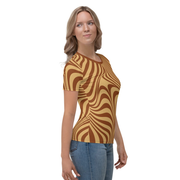 Womens Brown Tee Shirt