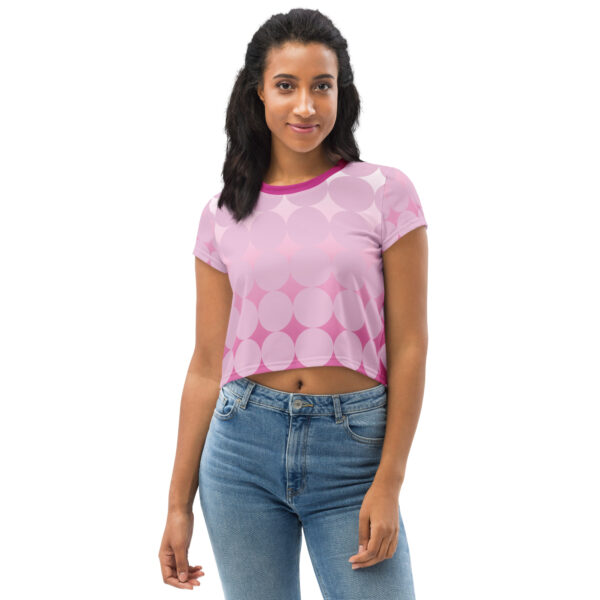 Pink Crop Tee