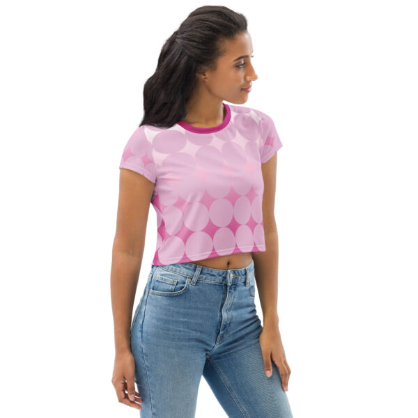 Pink Crop Tee