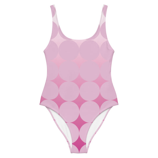 light pink swimsuit