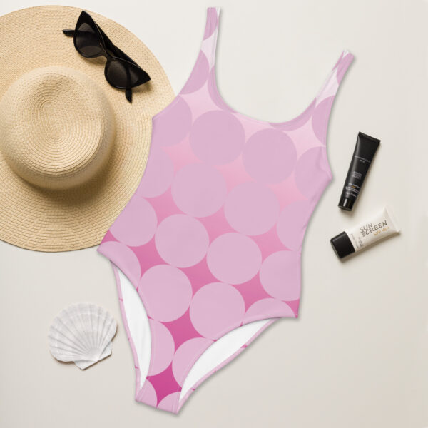 light pink swimsuit