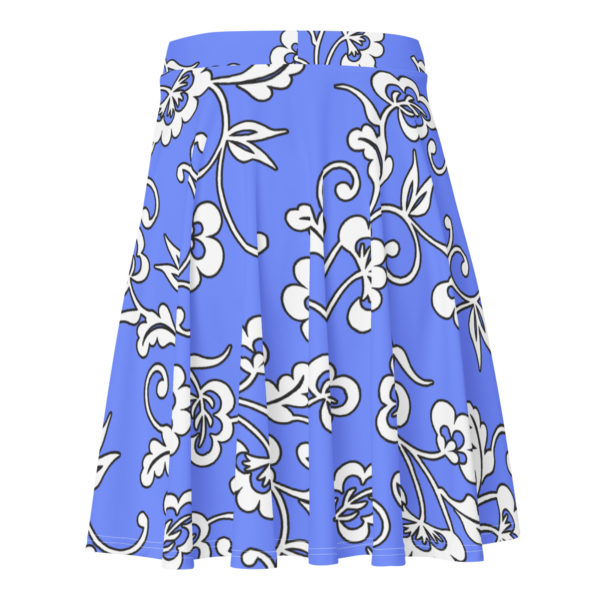 pastel blue skirt