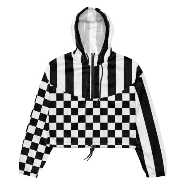 cropped windbreaker