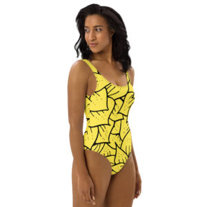 Scoop Neck One-piece Swimsuit