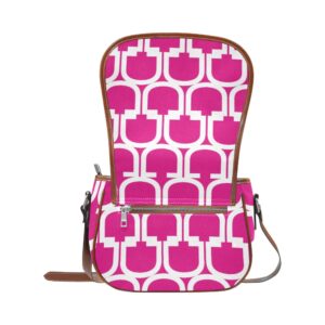 Pink Saddle Bag