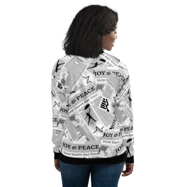 Graphic Bomber Jacket