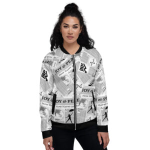 Graphic Bomber Jacket