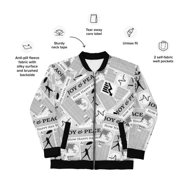 Graphic Bomber Jacket