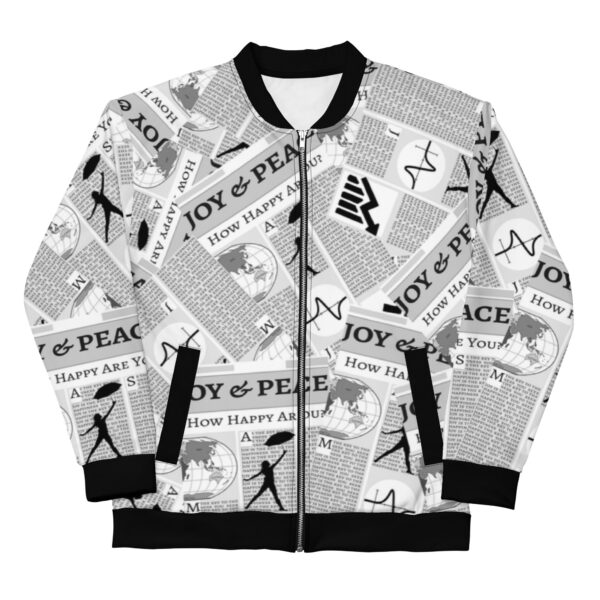 Graphic Bomber Jacket