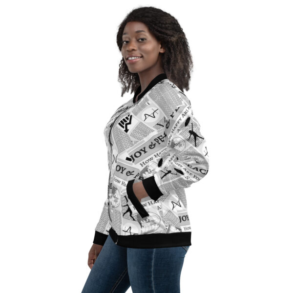 Graphic Bomber Jacket