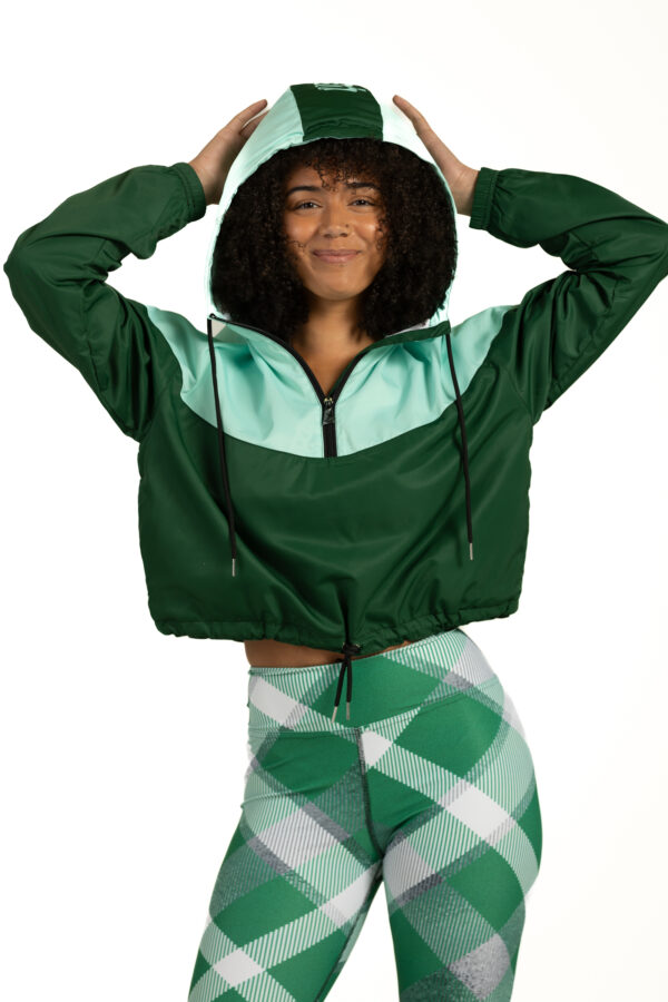 Great Green Windbreaker Jacket - Image 4