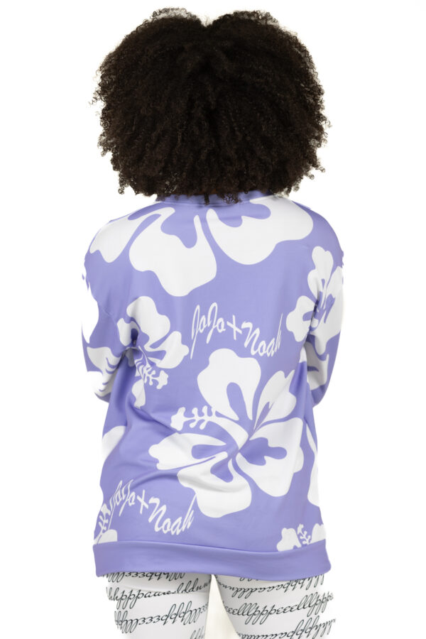 Sublime Lavender Floral Sweater - Image 13