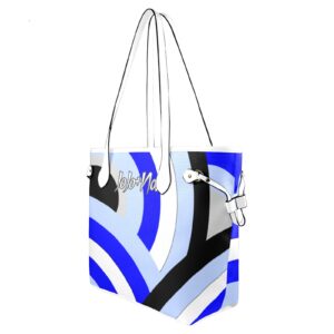 Blue Tote Bag