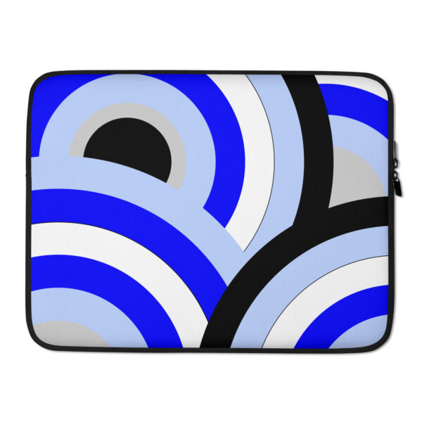 blue laptop sleeve